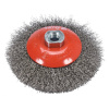 yato Kartáč drátěný boční M14 x 125 mm INOX YT-47612