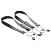 Štipce na klitoris Master Series Spread Labia Spreader Straps with Clamps