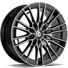Carbonado Carbonado BRAWL 8.5x20 5x112 ET35 Black Front Polished 66.6