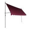 Teleskopická markíza 300x120 cm AGA DS582-BUR - vínová