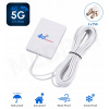 VÝKONNÁ GSM LTE 3G 4G 5G Wi-Fi PANELOVÁ ANTÉNA 19 dBi TS9 PRE MODEMY ROUTRE