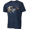 Savage Gear Cannibal Tee Blue Veľkosť M