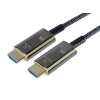 PremiumCord Ultra High Speed HDMI 2.1 optický fiber kabel 8K@60Hz,zlacené 10m kphdm21t10