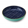 Miska Mikasa Coupe indigo chevron 21 cm, kamenina MKPBOWLS18