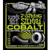 Ernie Ball P02728 Cobalt 7-string Slinky - .010 - .056