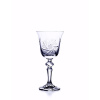 Bohemia Crystal Ručne brúsený pohár Pinwheel na víno, aperitív, portské