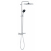 Grohe Vitalio Comfort Sprchový set s termostatom, 25x25 cm, 2 prúdy, chróm 26696001-GR