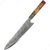 IZMAEL Damaškový kuchynský nôž Yorokobi Slicer/Multifarebná 25.5 cm