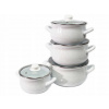 Sada hrncov - Hrniec smaltovaný diamantový indukcii s krytom 8el. (Sada hrncov - Hrniec smaltovaný diamantový indukcii s krytom 8el.)