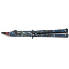 Martinez Albainox® Nôž Albainox Motýlik (02222) 3D Skull balisong