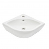 Vitra Rohové umývátko Integra 56x40 cm otvor pro baterii uprostřed 7336-003-0999