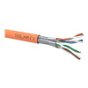 Solarix SXKD-7-SSTP-LSOH - Kabel horizontální - 500 m - 7.6 mm - SSTP - CAT 7 - neobsahuje halogen - oranžová, RAL 2003 (27000007)