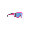 Detské okuliare NEON LOOP, PINK FLUO, sklá MIRROR BLUE CAT 3