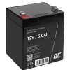 Green Cell Green Cell AGM27 batteria UPS Acido piombo [VRLA] 12 V 5 Ah (Green Cell AGM VRLA AGM27 olovený akumulátor 12 V 5 Ah olovený so skleneným rúnom (š x; AGM27