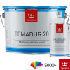 TIKKURILA® TEMADUR 20 2K PU barva s tvrdidlem 7590, sada 2,25 a 0,45 l, RAL 9018 Barva (odstín): RAL 7030 - kamenná šedá