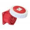 Zásuvka 16A/400V 4-pól. IP67 vest.