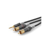 Sommer Cable HBA-3SC2-0090 - Jack 3,5 - 2x RCA samec - 0,9m