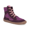 Barefoot zimní boty Froddo - Wool Tex Grow Purple fialové