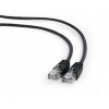 Gembird PP12-5M/BK patch RJ45, cat. 5e, UTP, 5m, čierný