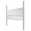 Magnetická tabuľa MANAŽER K/PYLON AL 200 x 120 cm - MAN K 200/120 + PY jedn