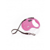 FLEXI New Classic S vodítko 5 m do 15 kg ružové