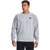 Pánská mikina Rival Fleece Crew Grey - Under Armour barva: šedá, velikost: XS