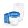 AVENT VIA poháriky 180 ml x 5 ks, s vrchnákmi, 1x1 set