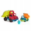 Nákladné auto B.Toys BX2238Z (B. 62243470132 Súprava Grab-n-Go 2 veľké vyklápače 1 malé veľké násady a mini ovládač)