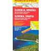 Slovinsko - Chorvatsko - Bosna a Hercegovina / mapa 1:800 000 (kolektív)