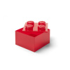 LEGO® box s víkem průhledně červený 40090804
