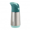 b.box Termoska na pitie so slamkou 350 ml - emerald forest