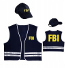 Kostým agenta FBI, agent, policajt, karneval XL