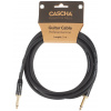 CASCHA Professional Line Guitar Cable, Straight, Black, 3 m