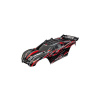 Traxxas Traxxas karosérie Rustler 4X4 VXL červená (bezsponková)