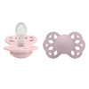 BIBS Infinity symetrické cumlíky zo silikónu 2ks - veľkosť 1,Blossom / Dusky Lilac