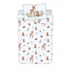 Jerry Fabrics Obliečky do postieľky 100x135 + 40x60 cm - Lesné zvieratká