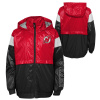 Outerstuff Dětská bunda New Jersey Devils NHL Goal Line Stance Full-Zip Windbreaker Veľkosť: Dětské L (11 - 12 let)