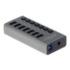 DELOCK, External SuperSpeed USB Hub with 7 Ports 63669