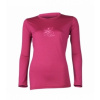 SENSOR Termoprádlo Merino Wool PT Dámske Tričko dl.rukáv LILLA ORCHIDEA - M
