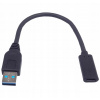 PremiumCord kur31-17 USB 3.0 A/samec - USB-C/samica, USB 3.2 GEN2, 3A,