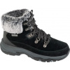 Čierne dámske zimné členkové topánky Skechers Trego - Snow Worries 167882-BLK