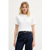 Calvin Klein Jeans tričko dámske bavlnené LV047G831G biela XS