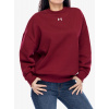 Mikina dámska Under Armour UA Rival Fleece Oversized Crew - cardinal/white