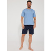 Cornette 326/203 Šport 2 3XL-5XL pyžamo Modrá 5XL
