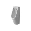 DURAVIT Starck 3 pisoár, zadný prívod vody, Rimless, s WonderGliss, biela, 08272500001