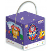 DODO Puzzle Zvieratká a doprava 6v1 (2,3,4 dieliky)