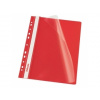 Esselte Rýchloviazač PVC s eurodierovaním VIVIDA červený (bal=10ks)