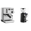 Rancilio Silvia BC + Rocket Espresso FAUSTO 2.1, black
