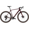 Gravel bicykel Trek Checkpoint SL 7 AXS - Dark Red/Carbon Red Smoke Splatter L