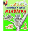 Zvířátka a mláďátka - Kniha plná samolepek